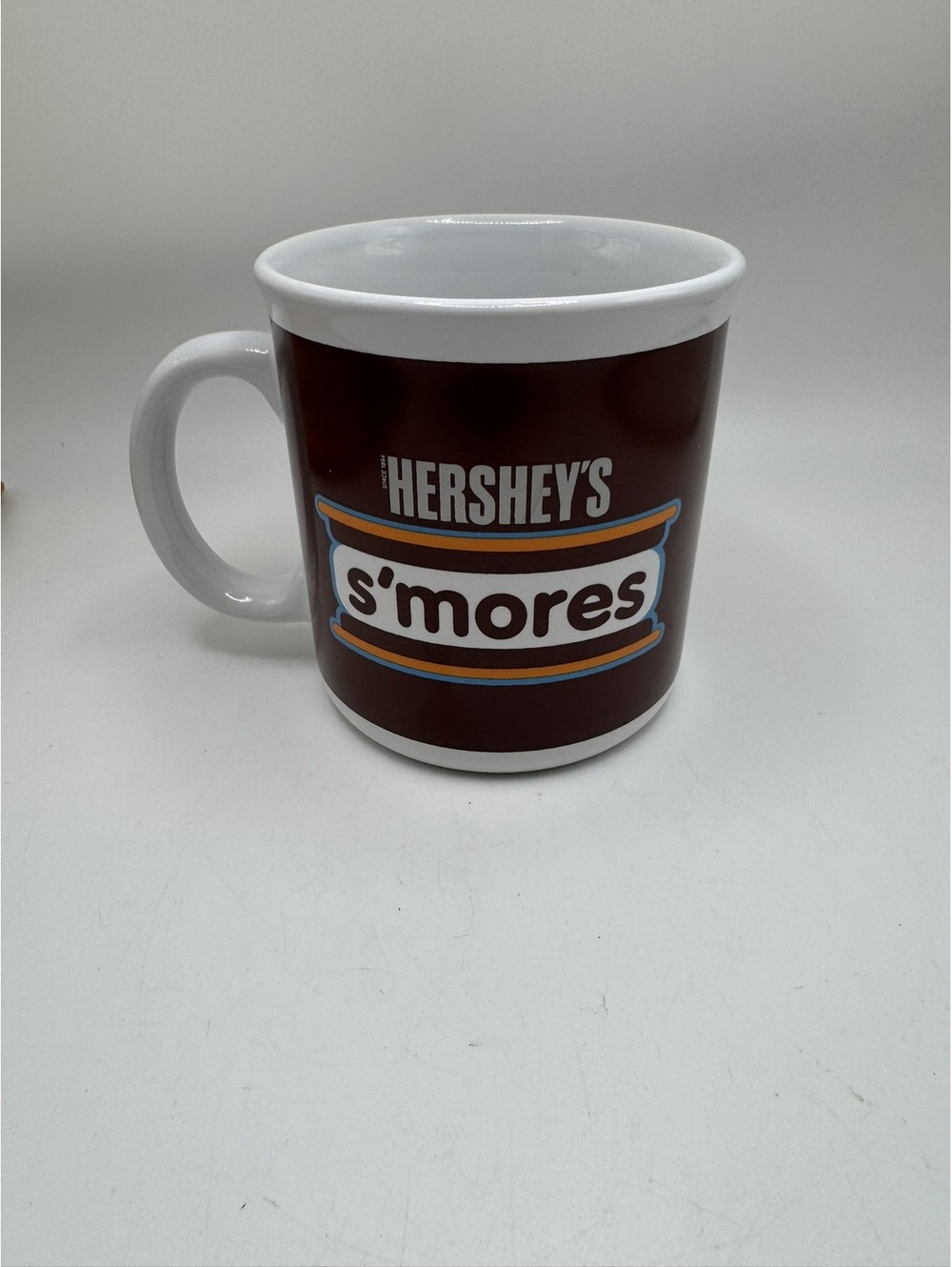 Hershey's S'mores Galerie Ceramic Coffee Mug Brown White Licensed